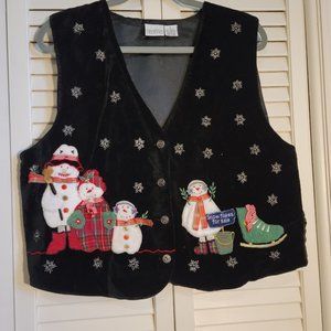 Christmas vest by Carolina Colours, size XL